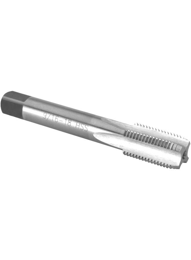 Burkit 9/16"-18 UNF Thread Tap Right Hand, HSS 9/16 x 18 UNF Straight Fluted Machine Tap - Image 1