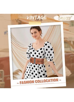 Women Elastic Vintage Wide Waist Belt Stretchy Retro Waist Belt For Dress - pzsku/ZC69FC7ED8233DEB8EC37Z/45/_/1718271685/3ca70c97-d1fe-40bd-b31a-f316f157982c