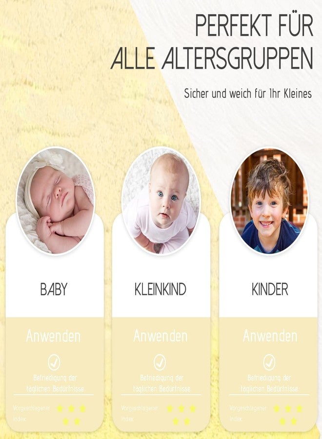 منشفة أطفال بغطاء رأس بتصميم حيوان لطيف من ICKEYOU، مصنوعة من الصوف المرجاني الناعم، منشفة استحمام كبيرة للأطفال الصغار، مقاس 27 × 55 بوصة، فائقة الامتصاص، منشفة استحمام للأطفال (أصفر) - Image 3