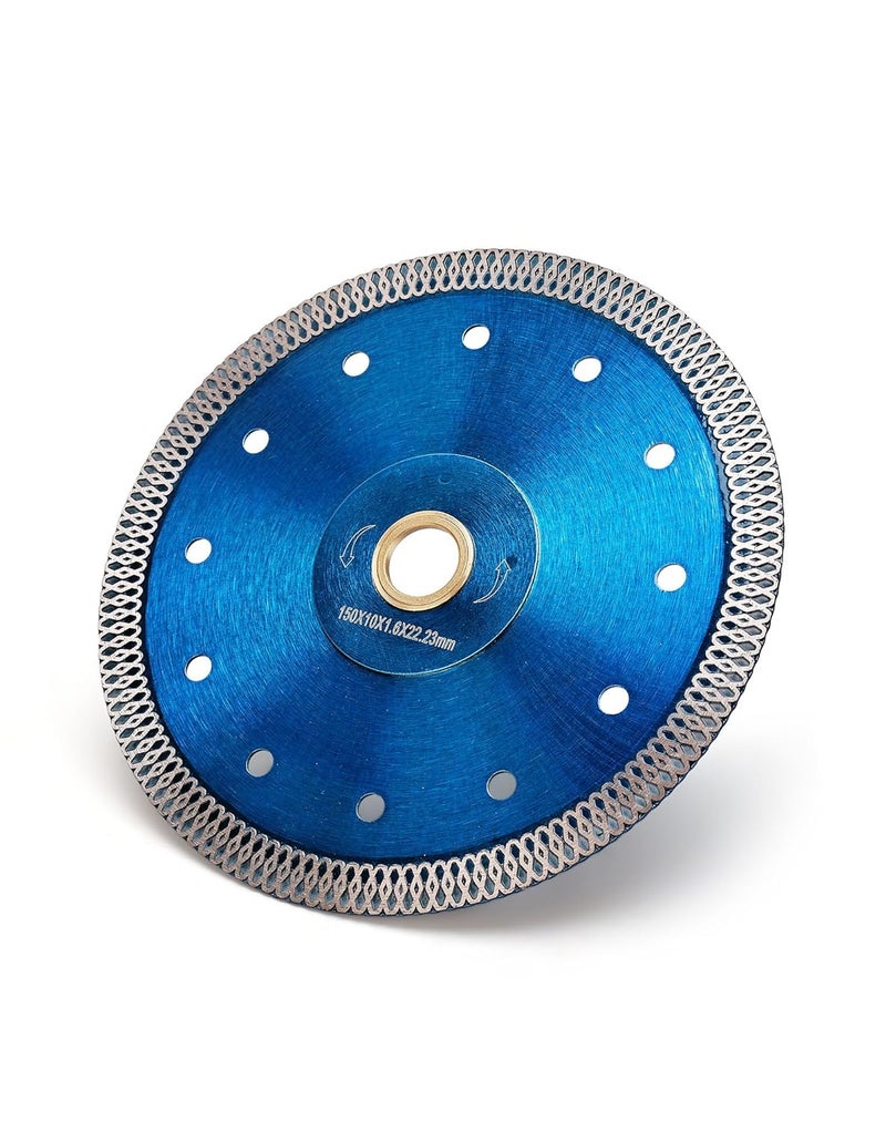 OSTEK 6" Diamond Tile Blade,Super Thin Porcelain Cutting Blade for Granite Marble Ceramics Porcelain Tiles Cutting - Image 3