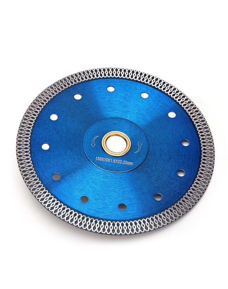OSTEK 6" Diamond Tile Blade,Super Thin Porcelain Cutting Blade for Granite Marble Ceramics Porcelain Tiles Cutting - Image 2