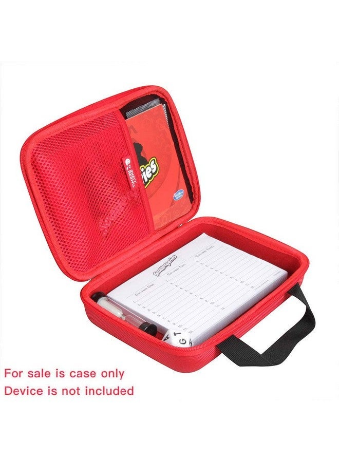 Hermitshell Hard Travel Case For Scattergories Game Board Games(Only Case) (Red) - Image 2