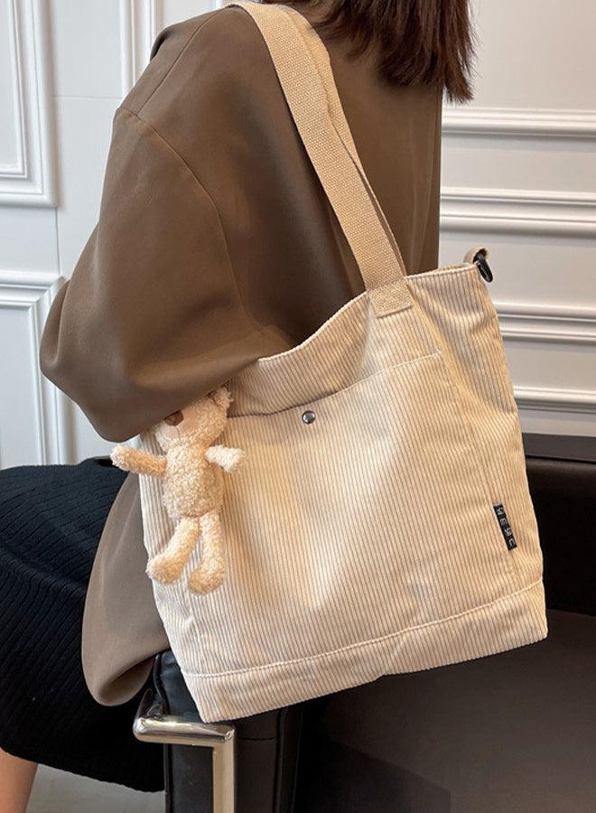 DUNISO Women's Shoulder Tote Bag Handbag For Women Large Capacity Bucket Bag Fashionable Travel Messenger Shoulder Bag for Ladies Girls College Students - Image 5