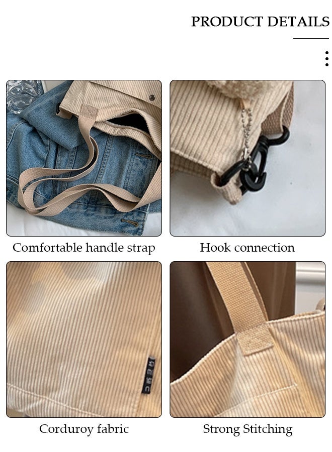 DUNISO Women's Shoulder Tote Bag Handbag For Women Large Capacity Bucket Bag Fashionable Travel Messenger Shoulder Bag for Ladies Girls College Students - Image 2