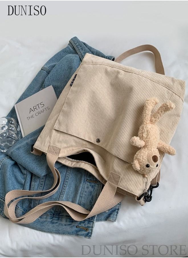 DUNISO - Women's Shoulder Tote Bag Handbag For Women Large Capacity Bucket Bag Fashionable Travel Messenger Shoulder Bag for Ladies Girls College Students - Image 1