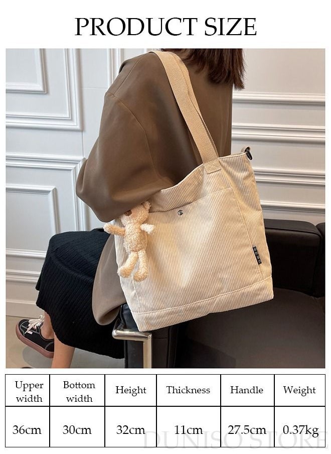 DUNISO - Women's Shoulder Tote Bag Handbag For Women Large Capacity Bucket Bag Fashionable Travel Messenger Shoulder Bag for Ladies Girls College Students - Image 1