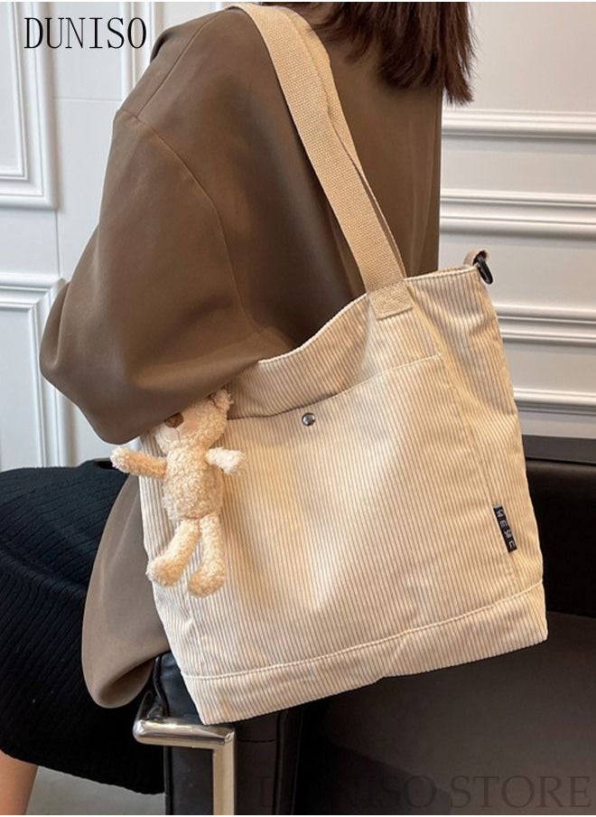 DUNISO - Women's Shoulder Tote Bag Handbag For Women Large Capacity Bucket Bag Fashionable Travel Messenger Shoulder Bag for Ladies Girls College Students - Image 1