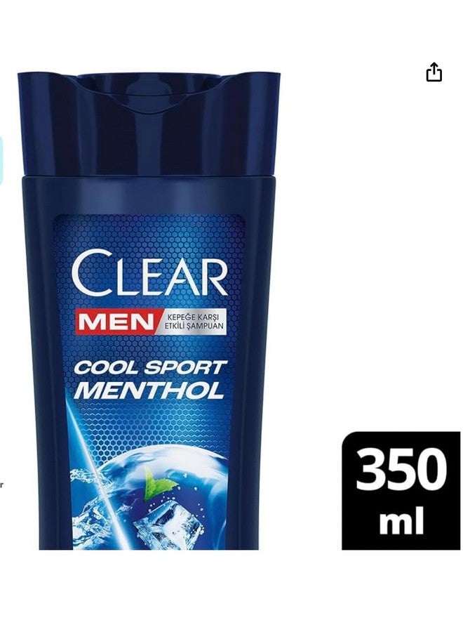 New Clear Men Anti-Dandruff Shampoo Cool Sport Menthol Refreshing Menthol Effect 350 Ml - Image 2