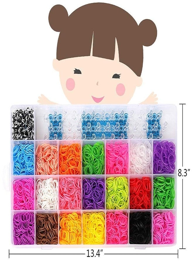 Aparonz Color DIY Loom Band Kit with 4200 Colorful Rubber Bands for Making Bracelets, Key Chains, Necklaces Etc - Image 3