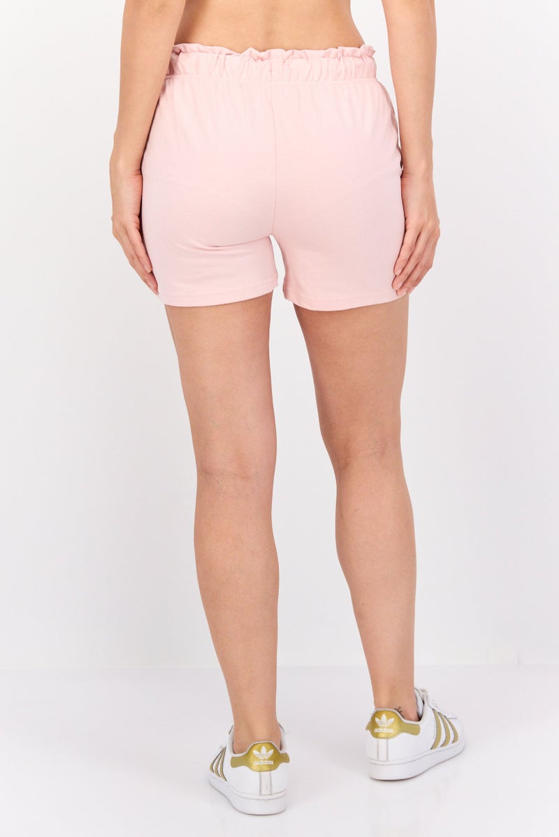 Disney Princess Women Graphic Basic Shorts, Pink - Image 3