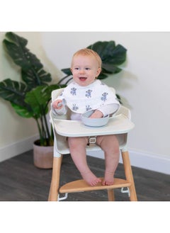 aden + anais aden + anais Burpy Baby Bib, 100% Cotton Muslin, 4 Layer Multi Use Burping Cloth, Super Soft & Absorbent Burp Rag for Infants, Newborns and Toddlers, 2 Pack, Jungle Jam  - Image 5