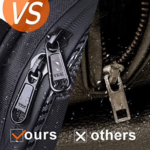 Goldfire Rear Door Tool Organizer Bags UTV X3 Storage Bag Accessories Rear Upper Lower Door Bags Gear Bag Fits for Can Am Maverick X3 Max Turbo R 2017-2024(Black) - Image 4