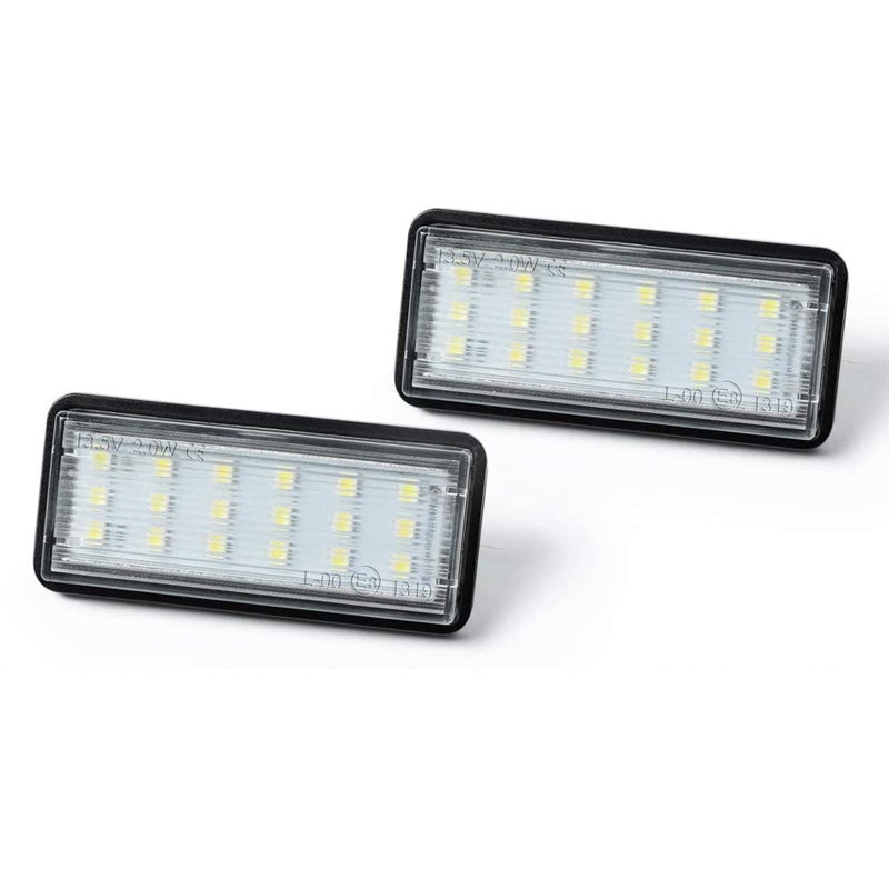 ضوء لوحة الترخيص Gempro 2Pack مجموعة مصابيح لوحة الترخيص LED بديل لسيارات لكزس GX470 LX470 LX570 تويوتا لاند كروزر سيغنوس 100Series