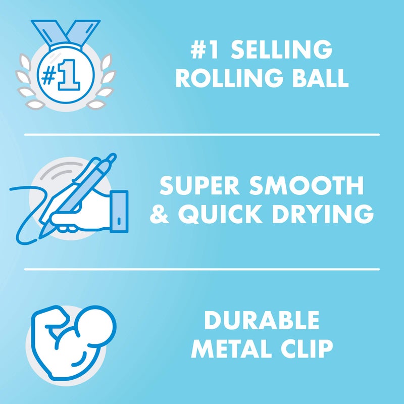 PILOT بايلوت، مجموعة ديكو الدقيقة V5، أقلام حبر سائل كروية مغلقة، نقطة دقيقة 0.5 مم، ألوان متنوعة، عبوة من 9 - Image 3