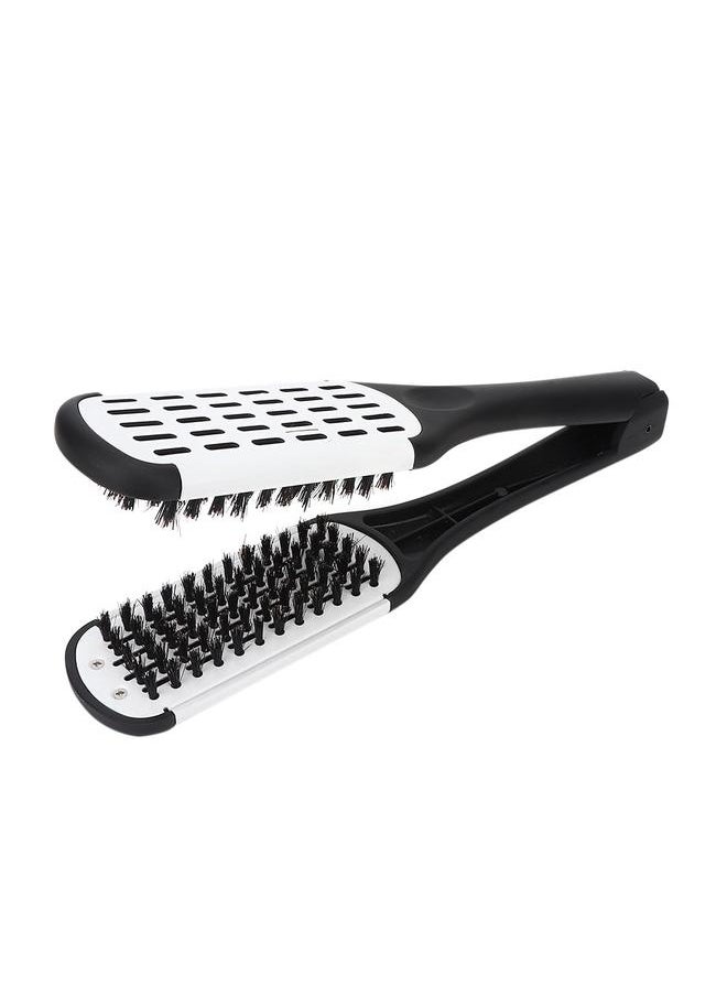 Thoraya - V shape Hair Splint Comb Straightener Anti-Static Salon Hairdressing Styling Tool(Splint Comb ) - Image 1