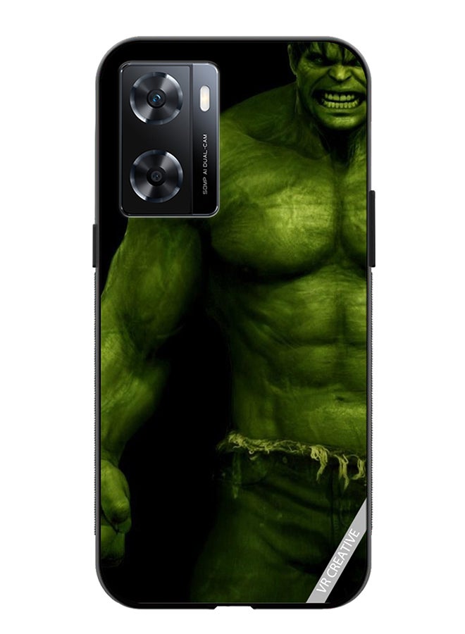 VR CREATIVE Protective Case Cover For Oppo A57/A77s Hulk Design Multicolour - Image 1