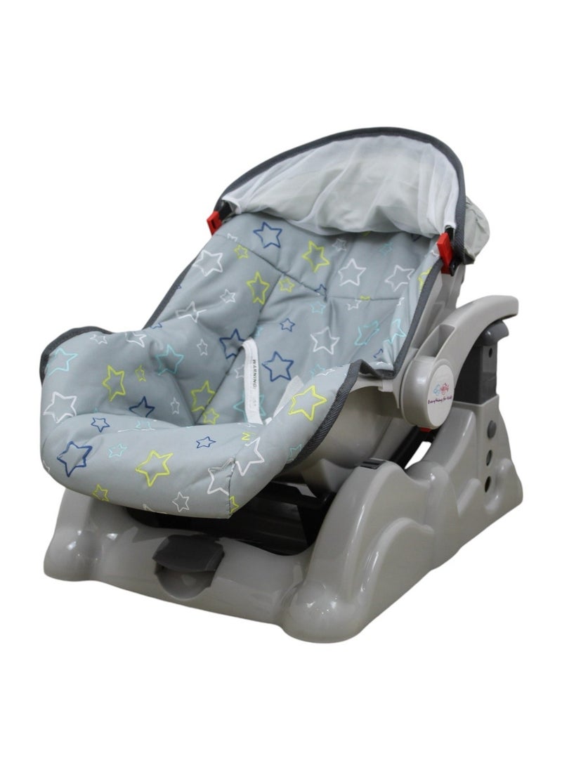 Everything For Kids Adjustable baby rocking chair 3 different heights Detachable base with mesh, comfortable  - Image 1