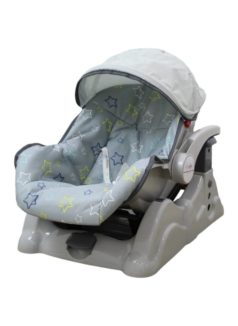 Everything For Kids Adjustable baby rocking chair 3 different heights Detachable base with mesh, comfortable  - Image 2