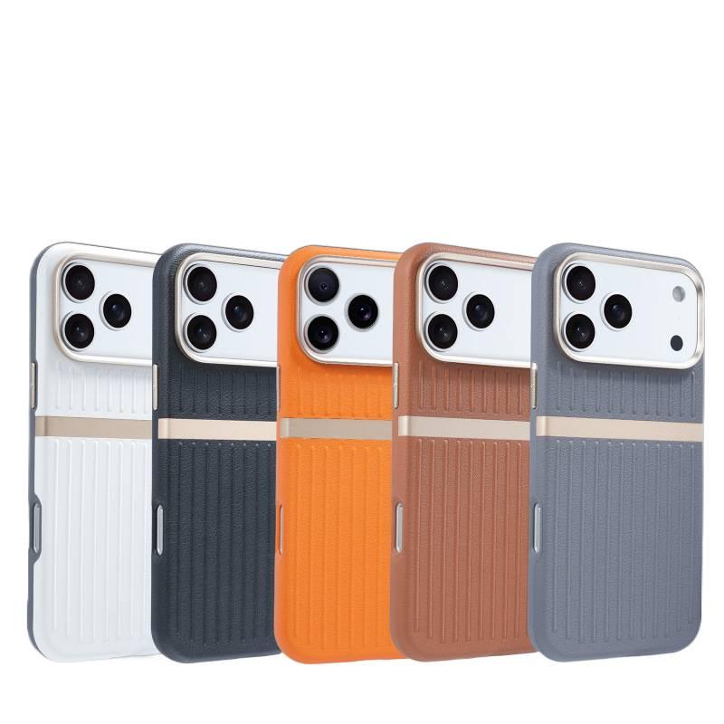 غطاء MagSafe بTPU لـ iPhone 16 / 16 Plus / 16 Pro / 16 Pro Max مع حماية من السقوط ومغناطيس قوي مع مقاوم للصدمات مع قبضة مضادة للانزلاق باللون بني مضاد للانزلاق مغناطيسي من مادة TPU - Veloris - Image 5