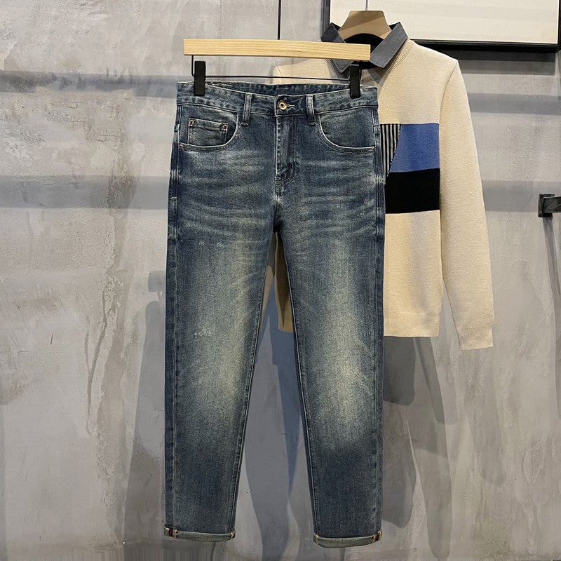Unisex Classic Denim Jeans Loose Fit Daily Outdoor Wear - Image 4