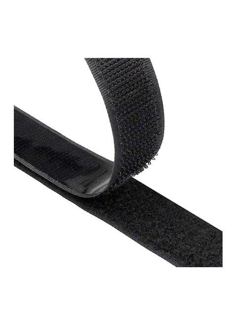 Self Adhesive Hook and Loop Tape Roll Adhesive Double-Sided Gum Mounting Tape for Picture and Tools (1 inch)