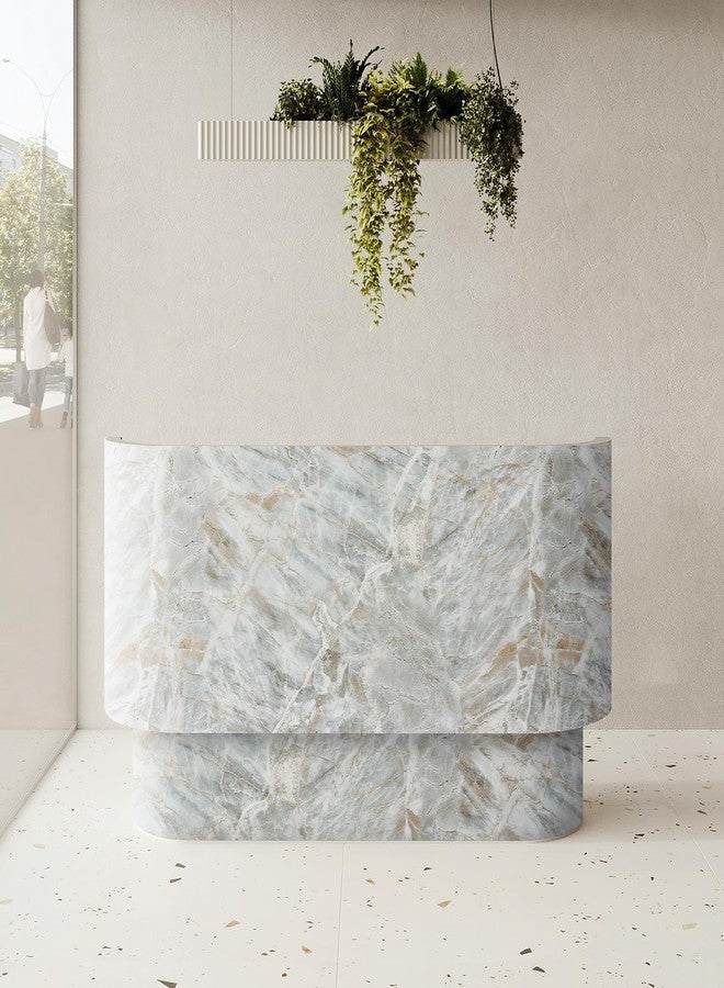 ANT Marble Contact Paper Peel and Stick Self Adhesive Removable Easy Install Liner Wallpaper for Countertop Furniture Drawers Shelves Waterproof Vinyl Film 17.7" x 240in - Image 4