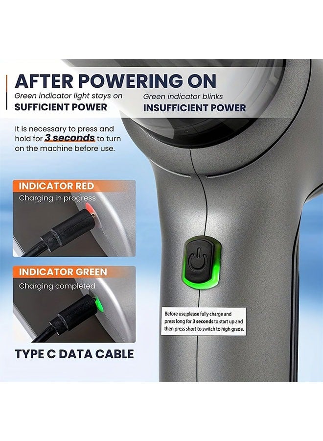 WINEENEE 2-in-1 Wireless Handheld Vacuum Cleaner, High Suction Power Portable Car And Home Dust Sweeper With Floor Brush Attachment, Cleaning Tools - Image 4