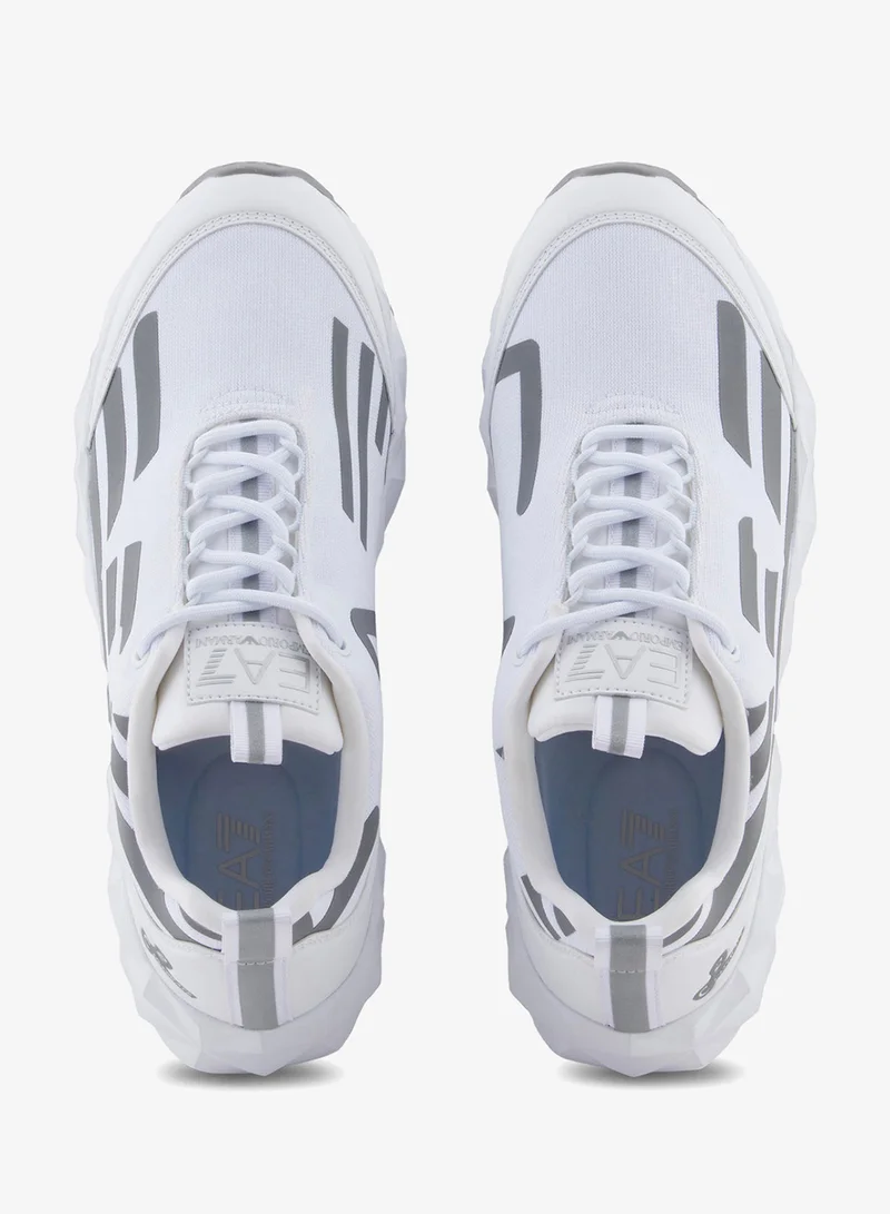 EA7 Emporio Armani White Men's Ultimate C2 Kombat Core Shoes  | Best Price UAE