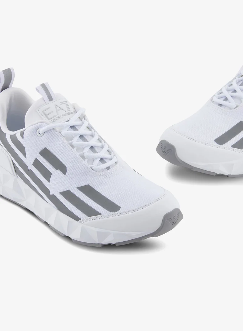 EA7 Emporio Armani White Men's Ultimate C2 Kombat Core Shoes  | Best Price UAE
