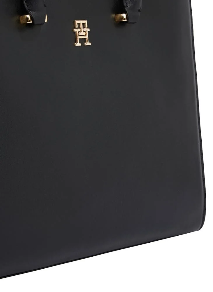 TOMMY HILFIGER Logo Detail Zip Over Tote