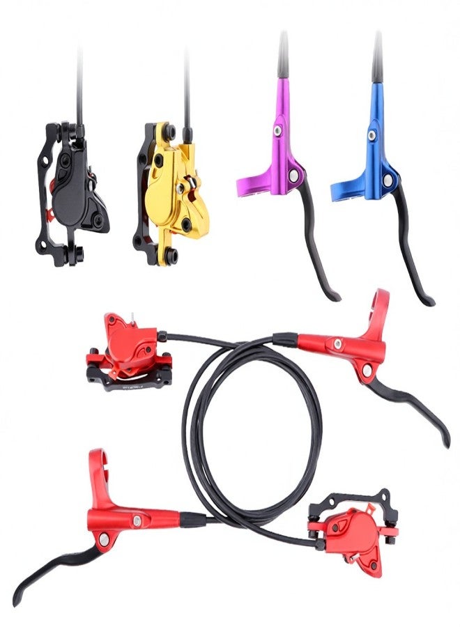 MEROCA Bike Oil Disc Brake MTB Hydraulic Disc Brake Kit Front Rear Bicycle Brake Calipers Clamps for Mountain Bike - Image 5
