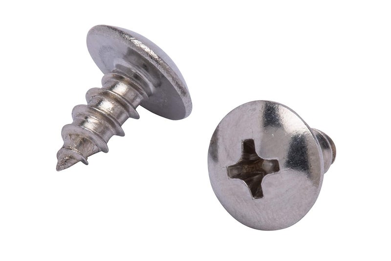 Bolt Dropper Stainless Truss Head Phillips Wood Screw (100 Piece) 18-8 (304) Stainless Steel Screws - ssd Screws - Image 1