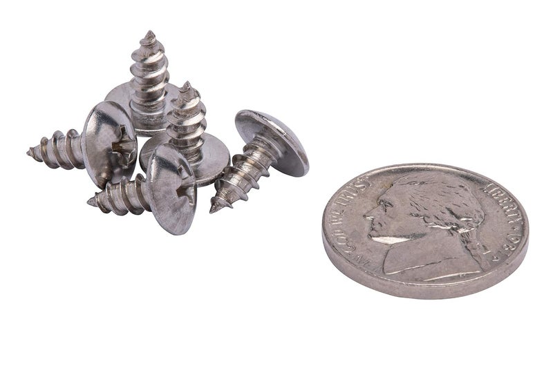 Bolt Dropper Stainless Truss Head Phillips Wood Screw (100 Piece) 18-8 (304) Stainless Steel Screws - ssd Screws - Image 3