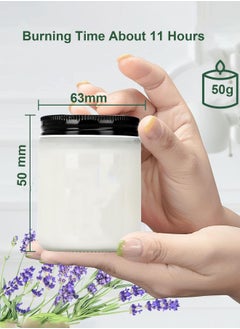 كسينياو شموع معطرة باللافندر للنساء، شموع الصويا للمنزل، شموع هدايا عيد ميلاد للأمهات  - Image 4