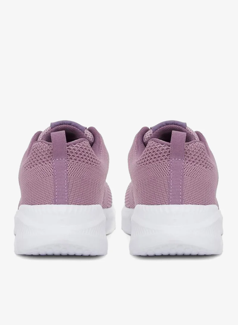 Styli Active Textured Mesh Lace Up Sneakers