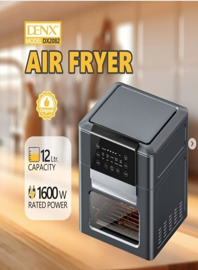 Denx Air Fryer DX2082 Black - Image 1