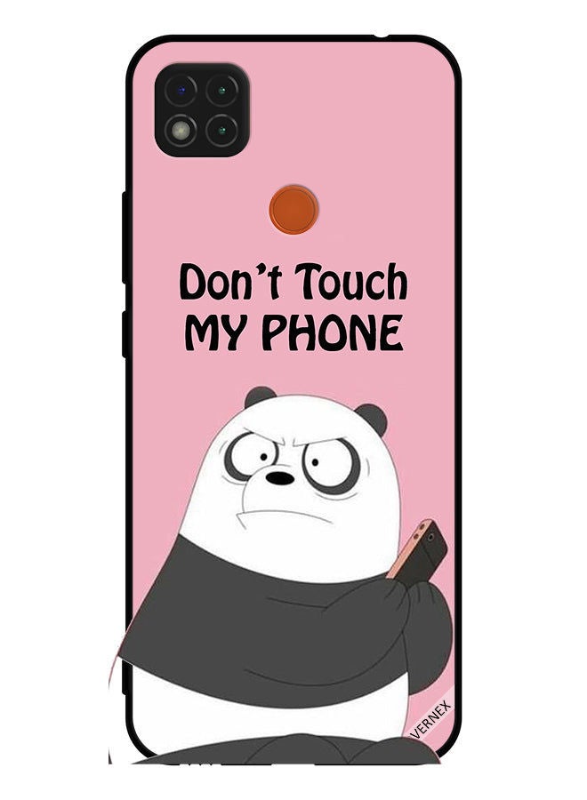 Covernex Protective Case Cover For Xiaomi Redmi 10A Don't Touch My Phone Panda - Image 1
