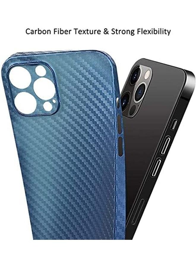 erorex - E Plus P Plastic Carbon Fiber Design Cover For Iphone 11 Blue - Image 1