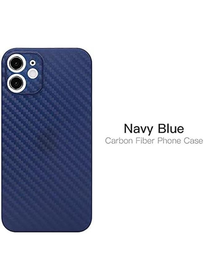 erorex - E Plus P Plastic Carbon Fiber Design Cover For Iphone 11 Blue - Image 1