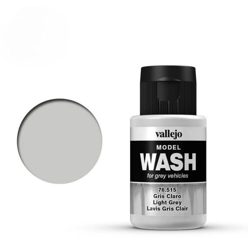 Vallejo - Wash FX | Light Grey 35 ml. (1.18 fl.oz.) | Designed for Grey Vehicles | Visual Realism for your Projects | Brush or Airbrush Use - Image 4
