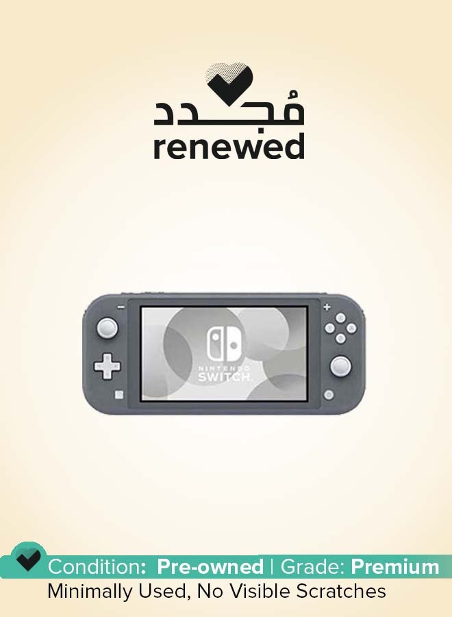 Nintendo Renewed - Switch Lite Console - Grey - Image 1