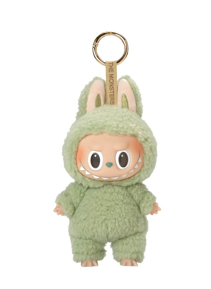 POP Pop Mart Labubu The Monsters Tasty Macarons Green Grape Vinyl Plush Pendant + Doll Clothes  - Image 5