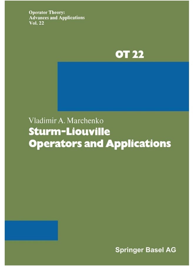 Sturm-Liouville Operators and Applications 