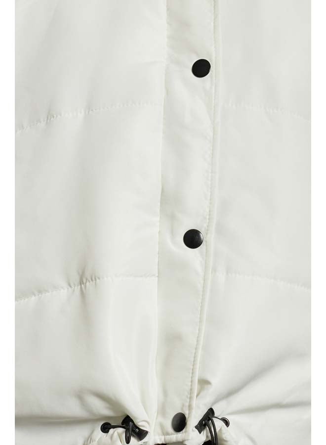 trendyol Stone Oversize Molded Hooded Water Repellent Quilted Puffer Jacket TWOAW21MO0144  - Image 4
