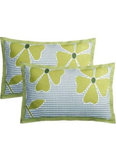Supreme Home Collective Supreme Home Collective Microfiber 144 TC Pillow Cover 17 x 27 Inch Green Fruity 