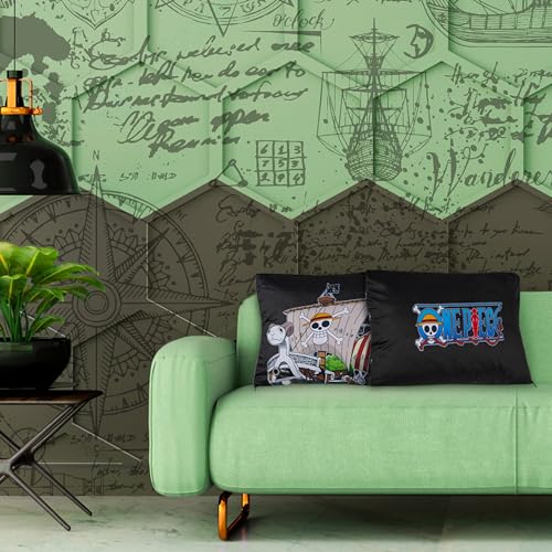 One Piece Cushion Covers - Set of 2 Home Decor 50 x 30cm and 35 x 35cm Teenagers Kids Cushions - Anime Gifts for Kids - Image 2