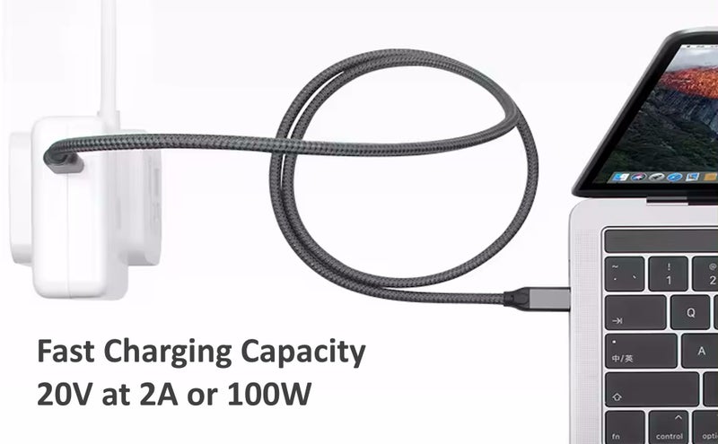 ienza USB C to USB C High Speed Data Transfer, Video, Display, Monitor, Docking Station Cable for MacBook, Laptop, PC, HP, MNN, KYY, ARZOPA, InnoView, UPERFECT, c-Force, ReHisk, ViewSonic, VisionOwl & More - Image 3