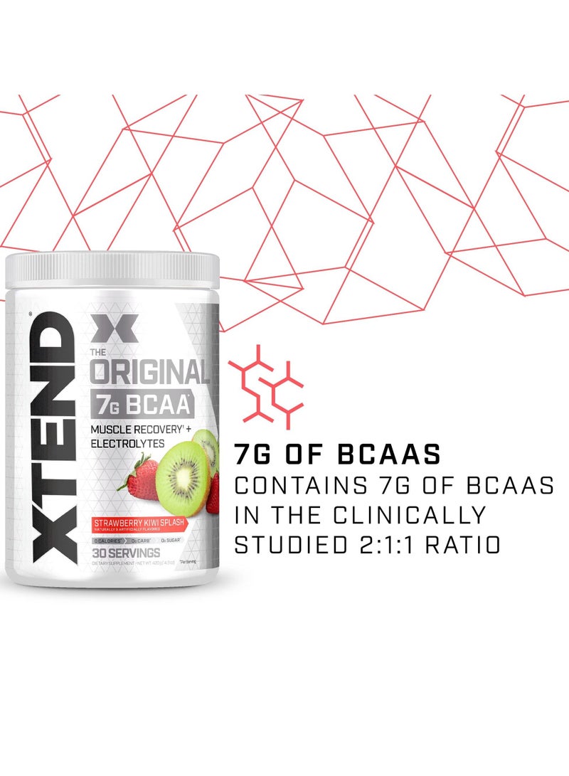 SCIVATION Xtend The Original 7G BCAA Muscle Recovery + Electrolytes, Strawberry Kiwi Splash Flavor - 30 Servings - Image 2