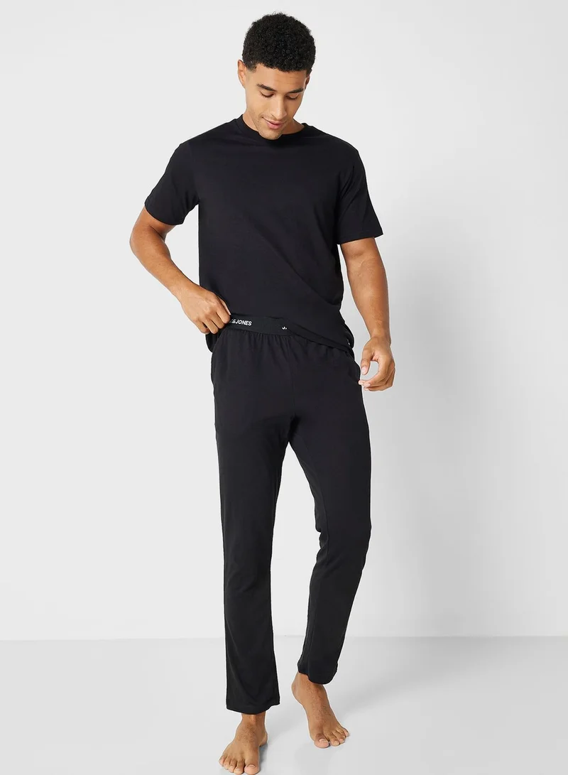 JACK & JONES Essential Crew Neck T-Shirt & Pants