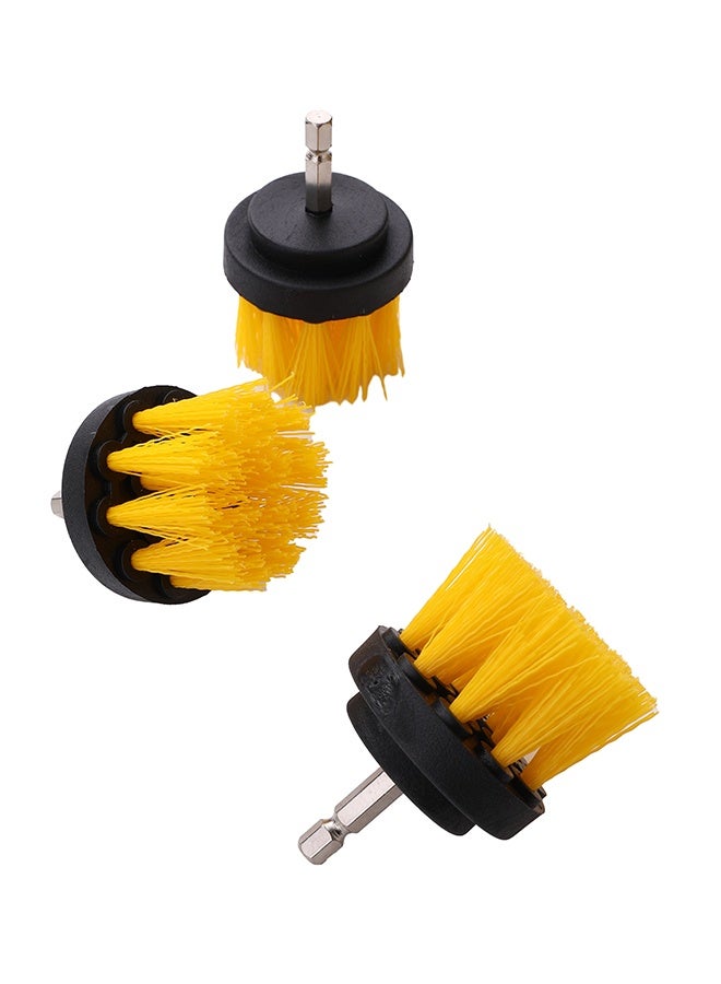LAWAZIM Drill Cleaning Brush - 3 Piece 1/4 inch - Drill Brush Attachments Set with Hard Nylon Bristles & Quick-Change 1/4 inch Hex Shank - for Grout, Tile, Sinks, Bathtubs, Kitchens, and Car Cleaning - Image 4